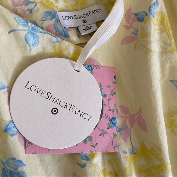 LoveShackFancy for Target Inés Floral Dress 2 - Picture 11 of 13